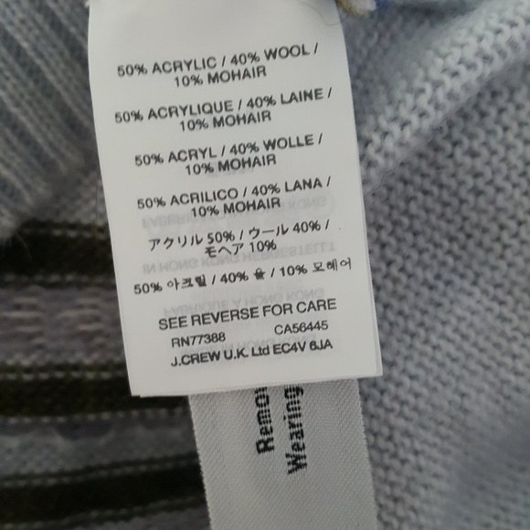 J.Crew | Aztec Blue-Grey Sweater - Picture 5 of 6